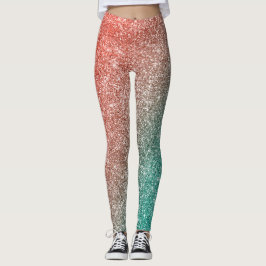Rainbow Glitter Leggings