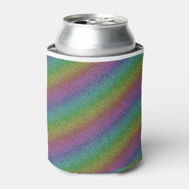 Rainbow-Glitzer Dosenkühler (Kanne Vorderseite)