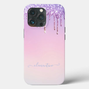 Rainbow Glitzer funkelt Skript moderne gürtelhaft Case-Mate iPhone Hülle