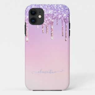 Rainbow Glitzer funkelt Skript moderne gürtelhaft Case-Mate iPhone Hülle