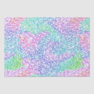Rainbow-Glitzer Seidenpapier