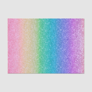 Rainbow Glitzer Sparkle Hübsch Geburtstagsparty Seidenpapier