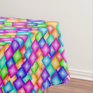 Rainbow Glitzern Tischdecke