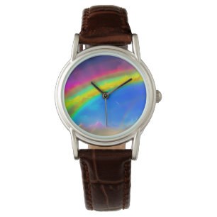 Rainbow Glow Sky Armbanduhr
