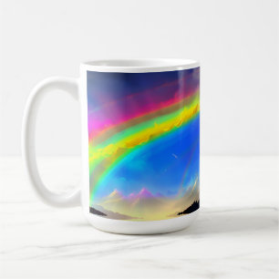 Rainbow Glow Sky Kaffeetasse