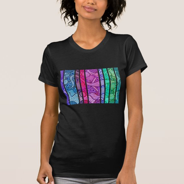 RAINBOW GOANNA Tshirt von Mundara (Vorderseite)