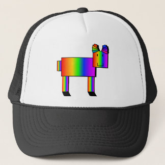 Rainbow Goat Hat Truckerkappe