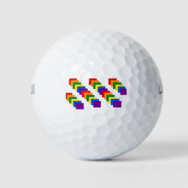 Rainbow Golf Balls Golfball