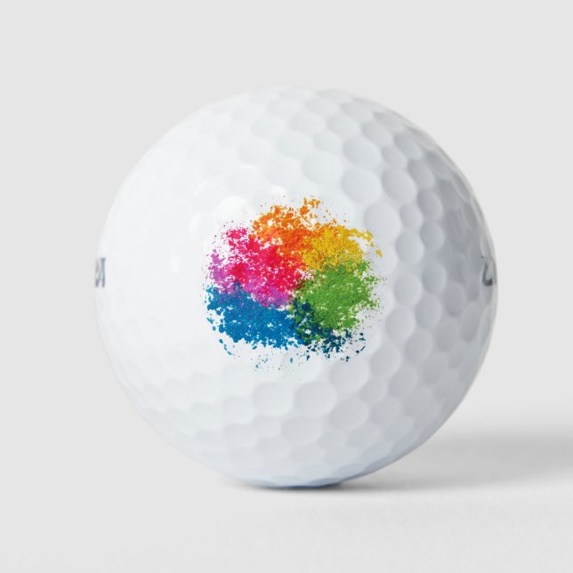 Rainbow Golfball (Vorderseite)