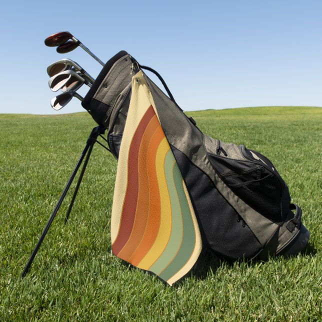 Rainbow Golfhandtuch (Gras)