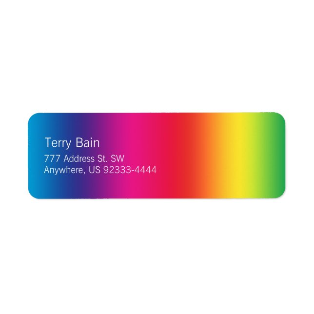Rainbow Gradient (Vorne)
