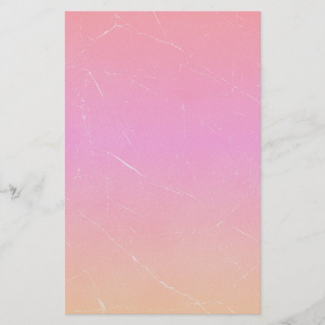 Rainbow Gradient Abstrakt Art Briefpapier (Vorderseite)