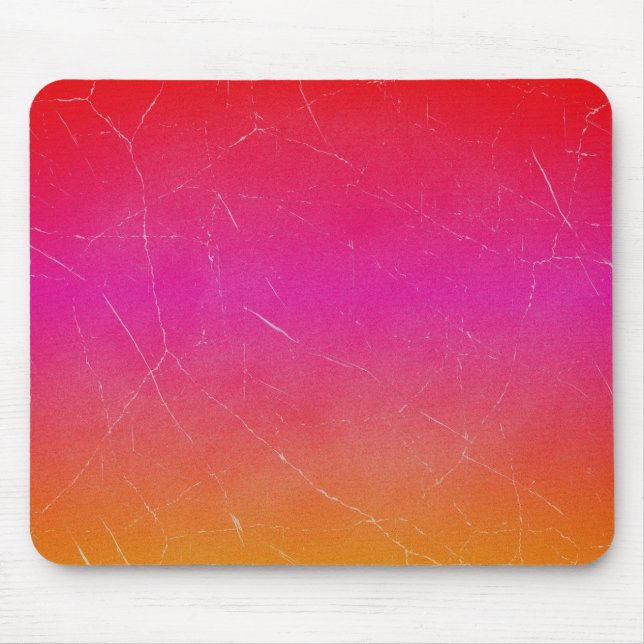 Rainbow Gradient Abstrakt Art Mousepad (Vorne)