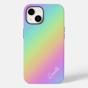 Rainbow Gradient Case-Mate iPhone 14 Hülle