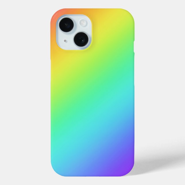 Rainbow Gradient Case-Mate iPhone Hülle (Rückseite)
