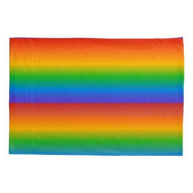 Rainbow gradient colors kissenbezug (Rückseite)