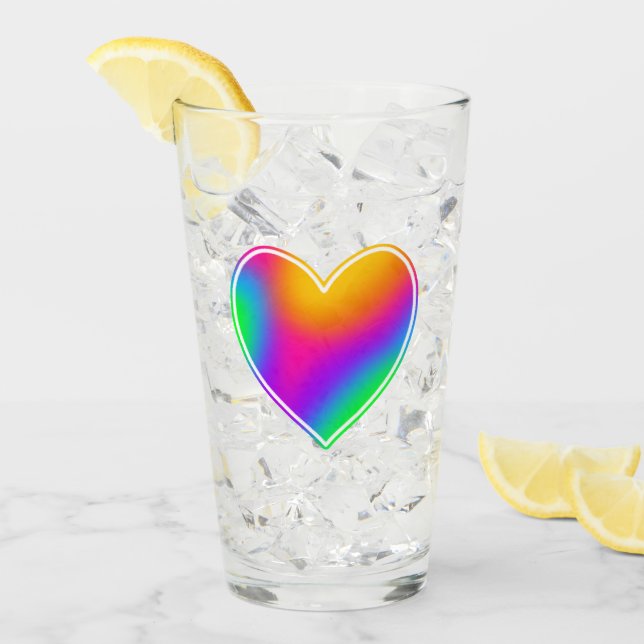 Rainbow Gradient Glas (Vorderseite Ice)