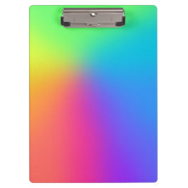 Rainbow Gradient Klemmbrett