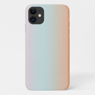 Rainbow Gradient Ombre Pink Blue Peach Custom Case-Mate iPhone Hülle