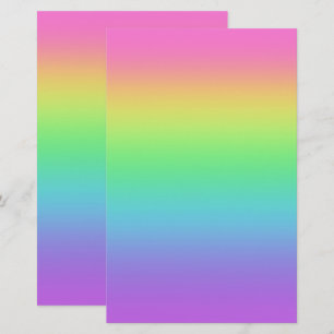 Rainbow Gradient Paper