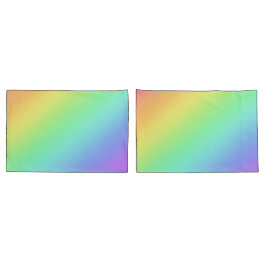 Rainbow Gradient Pillowcases Kissenbezug