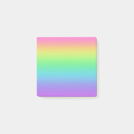 Rainbow Gradient Post-it Klebezettel