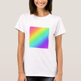 Rainbow Gradient Pride Womans T - Shirt