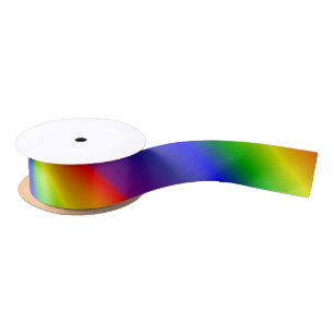 Rainbow Gradient Satinband