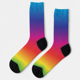 Rainbow Gradient Socken