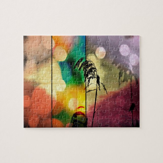 Rainbow Grass Drama Puzzle (Horizontal)