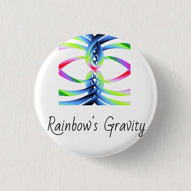 Rainbow Gravity Button (Vorderseite)