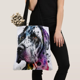 Rainbow Great Dane Tasche