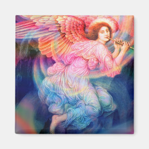 Rainbow Guardian Angel Magnet