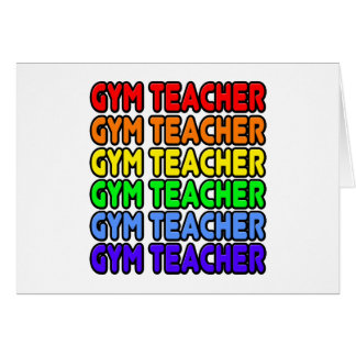 Rainbow Gym Teacher