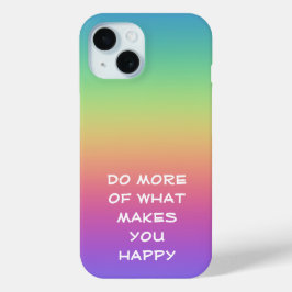 Rainbow Happy Case-Mate iPhone Hülle