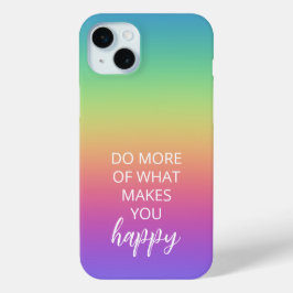 Rainbow Happy Case-Mate iPhone Hülle