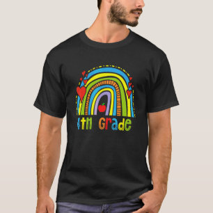 Rainbow Happy Last Day of School 2022 4. Klasse T-Shirt