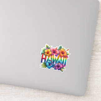 Rainbow Hawaii Aufkleber