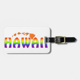Rainbow Hawaii Gepäckanhänger
