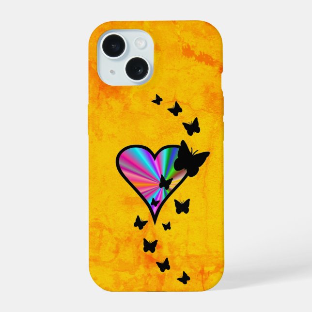 Rainbow heart and Butterfly (Verso)