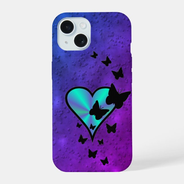 Rainbow heart and Butterfly (Verso)