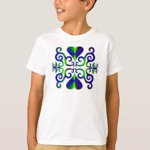 Rainbow Heart and Lily T-Shirt