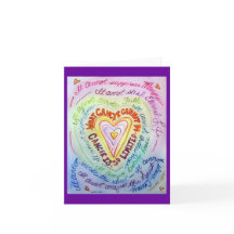 Rainbow Heart Cancer ne peut pas faire des cartes 