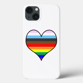 Rainbow Heart Coque-Mate coque iphone