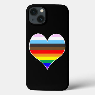 Rainbow Heart Coque-Mate coque iphone