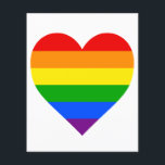 "RAINBOW HEART" FLYER<br><div class="desc">Flyer "RAINBOW HEART"</div>