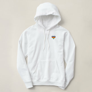 Rainbow Heart Hoodie