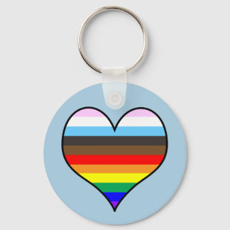 Rainbow Heart Keychain Schlüsselanhänger