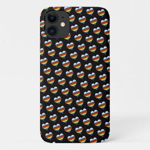 Rainbow Heart Pattern Case-Mate iPhone Hülle