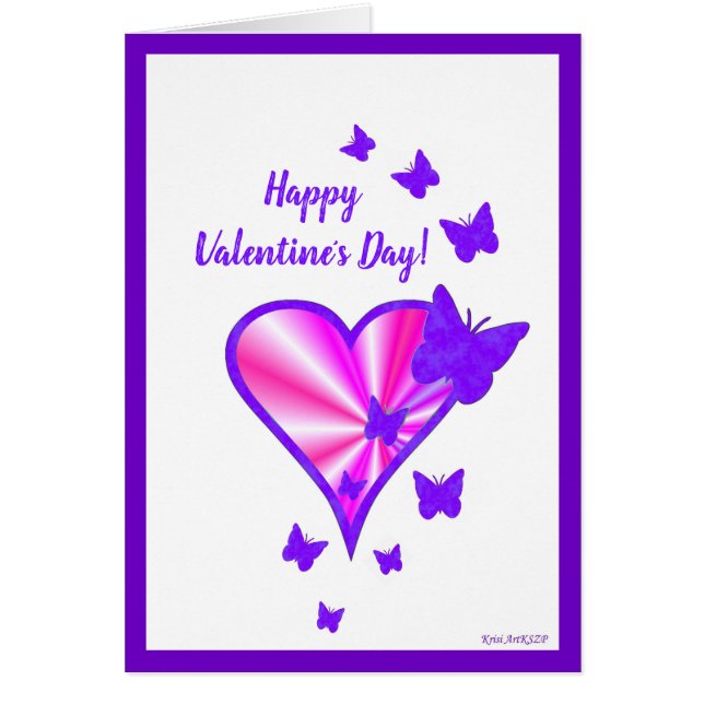 Rainbow Heart und Butterfly (Vorne)